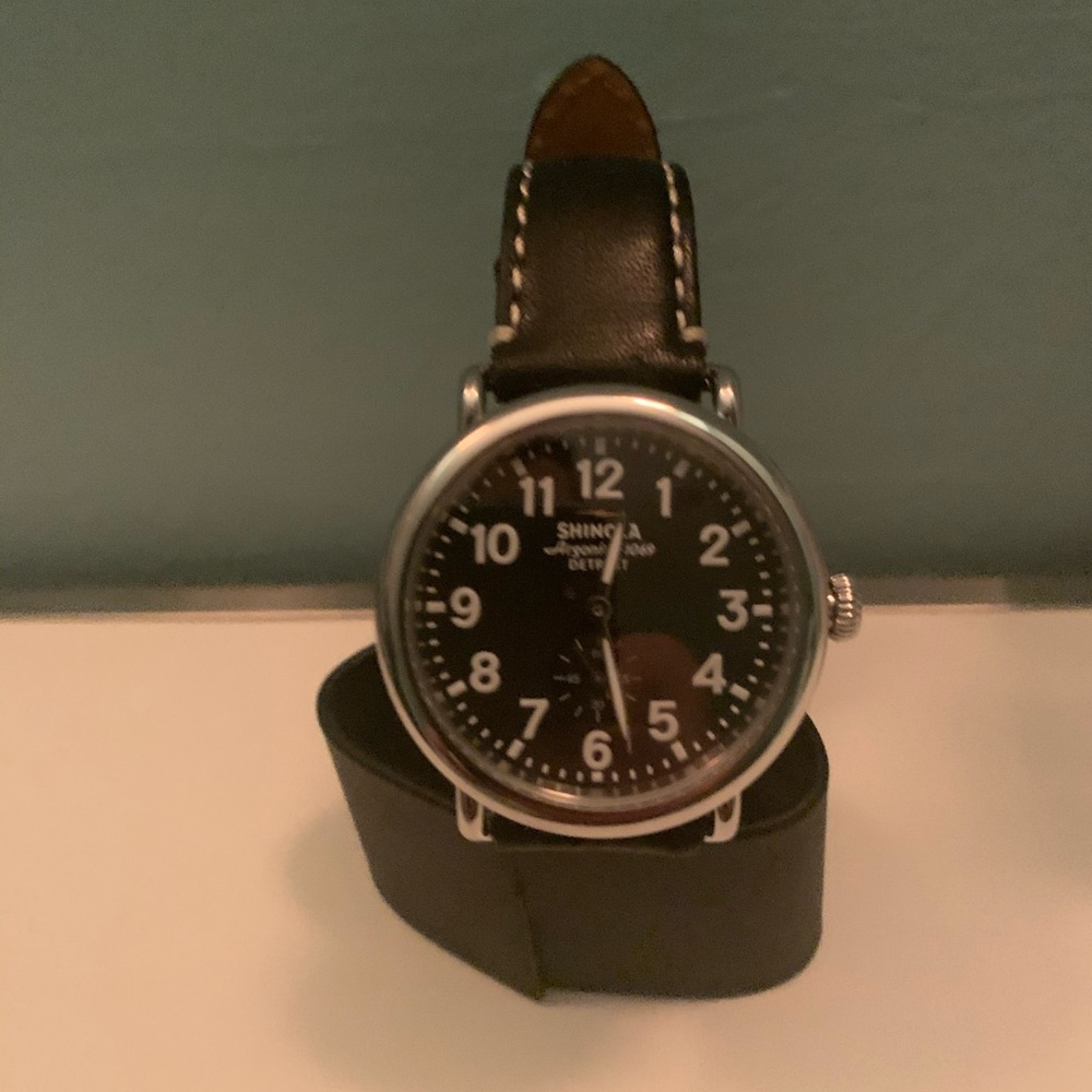 Shinola Runwell 47mm, NEVER USED, MINT CONDITION